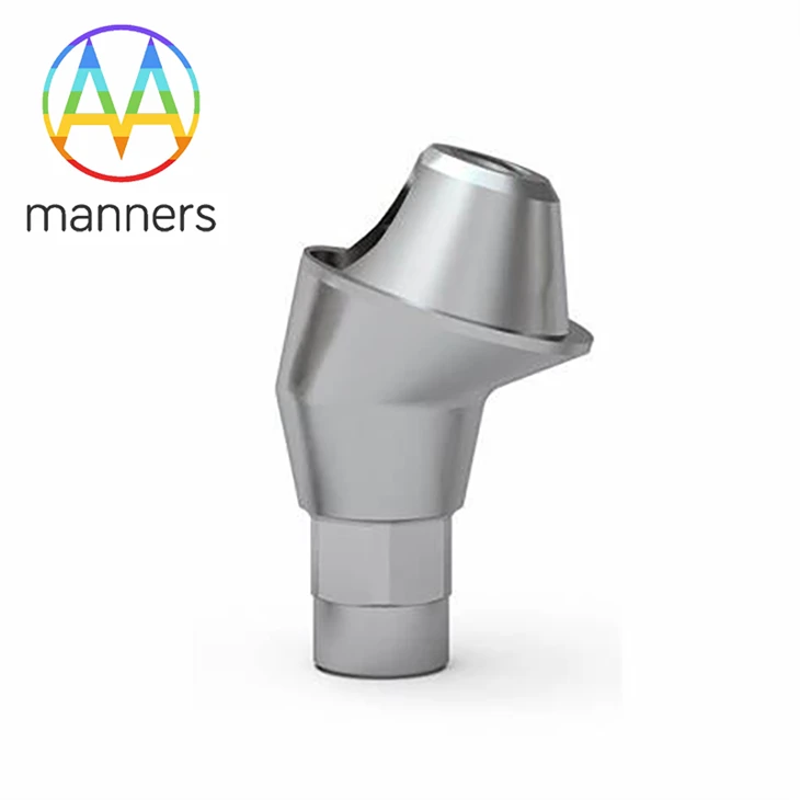 angulated abutment for regular implant 20 deg